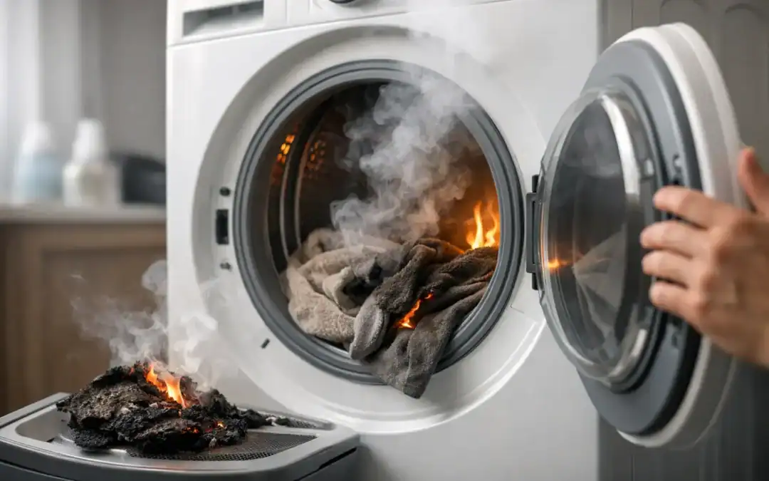 سبب رائحة احتراق في النشافة وما الحل؟