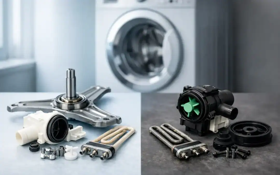 قطع أصلية أم تجارية للغسالة؟ الفرق الواضح